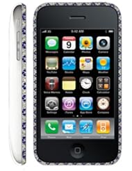 Apple iPhone 3GS 32GB White - Sapphires and Diamonds