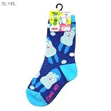 みいつけた!《コッシーいっぱい》ジュニアクルーソックス☆NHKキャラクターグッズ（子ども用足首靴下）通販☆【BL×LBL】