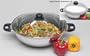 3-Pc. Stainless Steel Wok Set