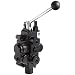 Prince RD512EA5A4B1 Directional Control Valve, Monoblock, Cast Iron, 1 Spool, 4 Ways, 3 Positions, Open Center, Motor Spool, Spring Center, Lever Handle, 3000 psi, 30 gpm, In/Out: 3/4" NPT Female, Work 1/2" NPT Female