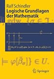 Logische Grundlagen der Mathematik (Springer-Lehrbuch)