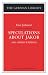 Book Speculations about Jakob and Other Writings (German Library)