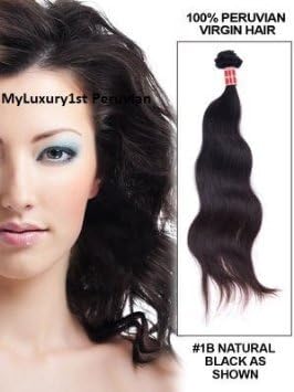 16" AAA Peruvian Virgin Remy Natural Body Wave 100g 3.5oz Weft for Glue or Sew in Weave