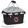 Boston College Eagles Lightweight Insulated Metro Picnic Basket - Black w/Digital Print