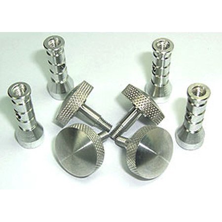 "Aluminum Canopy Mount Set, Silver: T-REX 700N" "Aluminum Canopy Mount Set, Silver: T-REX 700N"