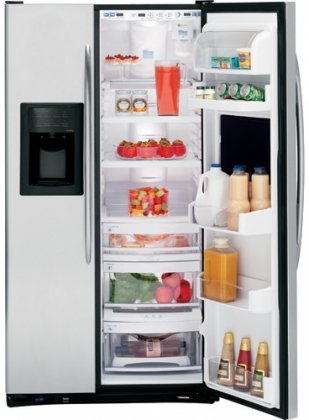Profile PSC23SHTSS 22.6 cu. ft. Counter-Depth Side-by-Side Refrigerator with ClimateKeeper System C