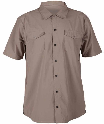 Zoic Men's Nirvana Commuter Cycling Shirt, Tan, X-Large On Sale