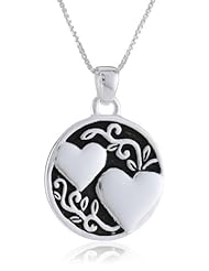 Sterling Silver "A Sister Is Someone To Dream, Cry, Sing, Laugh with " Reversible Pendant Necklace, 18"