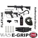 Tippmann A-5 A5 WAS E Paintball Gun Flatline Sniper Set