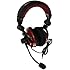 dreamGEAR Universal Elite Stereo Headphones for PS4, PS3, Xbox 360, Wii, WiiU and PC - Black/Red