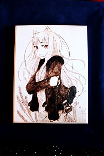 Spice and Wolf Anime Inspired Wood Burning
