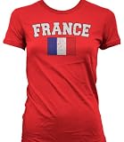 France Flag International Soccer Juniors T-shirt, French Soccer Juniors T-shirt