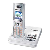 Panasonic KX-TG8220GW Schnurloses Telefon (mit Anrufbeantworter) wei� - 
