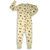 Baby Steps - Girls Long Sleeved Cotton Pajama Set, Yellow, Pink