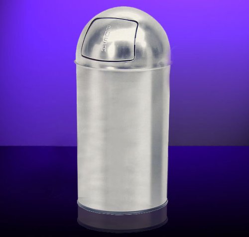 Edelstahl Push Mülleimer Abfalleimer 25L / 36L Papierkorb