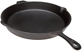 Old Mountain Pre Seasoned 10105 15 1/4 Inch x 2 1/4 Inch Skillet with Assist Handle