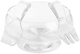 Prodyne AB-3 Salad On Ice Acrylic Salad Bowl and Servers