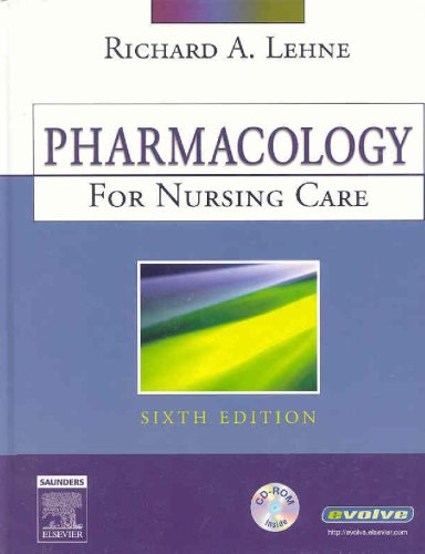 image of Pharmacology for Nursing Care