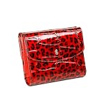 Portemonnaie en cuir femme, rouge Jaguar, Anthoni Crown