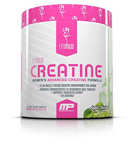 Fitmiss Creatine Powder, Apple Martini, 6.07 Ounce