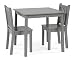 Tot Tutors Kids Wood Table & 2 Chairs Set 23