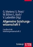 Produkt-Bild: Allgemeine Erziehungswissenschaft II
