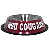 Washington State Cougars Stainless Steel Dog Bowl