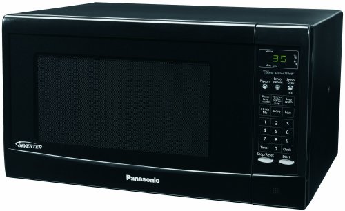 Panasonic NN-SN667B 1-1/5-Cubic-Foot 1300-Watt Microwave Oven, Black