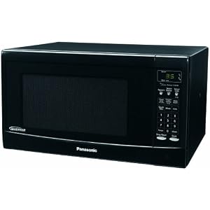 Panasonic NN-SN667B 1-1 5-Cubic-Foot 1300-Watt Microwave Oven, Black by Panasonic