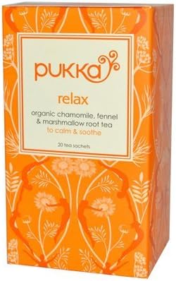 Pukka Herbal Teas Relax - Caffeine Free - 20 Bags
