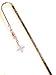 Swarovski Crystal Metal Charm Bookmark - Pink