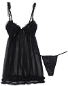 Cinema Etoile Women's Point D'Espirit Ruffle Babydoll - 614339