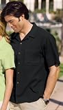 Port Authority Signature silk blend camp shirt (S533)