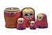 Pink Set of 5 Cutie Nesting Dolls Matryoshka Madness Russian Doll