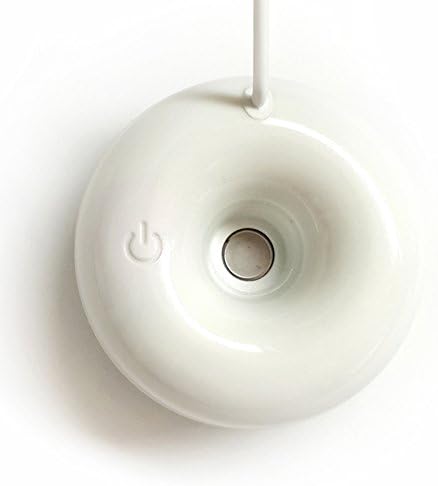NEOTIZEN Fogring Personal Purifying Humidifier Diameter 2Inch X Height 1Inch Usb Line 60Inch White