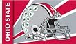 Ohio State Buckeyes 3 Ft. X 5 Ft. Flag W/Grommetts - Helmet Design - NCAA