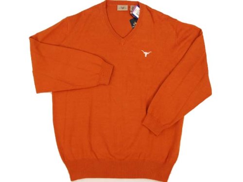 Vesi V Neck Texas Longhorn Sweater Vesi V Neck Texas Longhorn Sweater