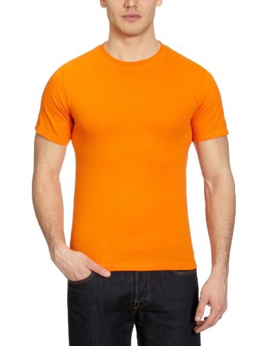 Fruit of the Loom 112120 Herren T-Shirt, Gr. 56 (XXL), orange (orange) Preisvergleich