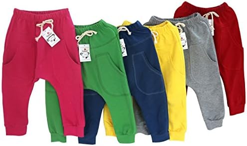 Kubeer Baby 1-8T Kids Harem Pants Children Infant Sport Hiphop Trousers Joggers