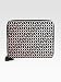 Diane von Furstenberg Paddie Canvas Zip iPad Case - Black-Lilac