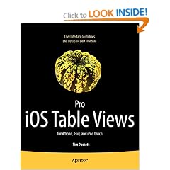 Pro iOS Table Views: For iPhone, iPad, and iPod Touch