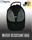 Water Resistant Camera Bag For Canon Rebel XS 10.1MP Digital SLR Camera + D ....