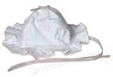 Ribbons and Roses Ruffle Trim Baby Sunhat