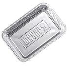 Weber 6416  Large Aluminum Drip Pans, 10-Pack