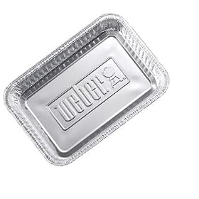 Weber 6416 Large Aluminum Drip Pans, 10-Pack by 