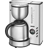 Unold 28116 Kaffeeautomat Noble Line mit Edelstahlgeh�use / 1000 Watt / Thermokanne / 1.2 Liter ca. 10 Tassen / Uhrfunktion / Wasserstandsanzeigevon "Unold"