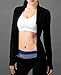 UDIY Long Sleeve Zip Active Sports Jacket Top