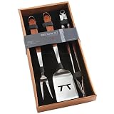 Outdoor Living : Outset QJ00 3-Piece Jackson Barbeque Tool Set