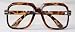 SG4065CL/59 (Brown/Clear Lens)Run DMC Cazal Sunglasses 1980's