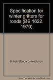 Specification for winter gritters for roads